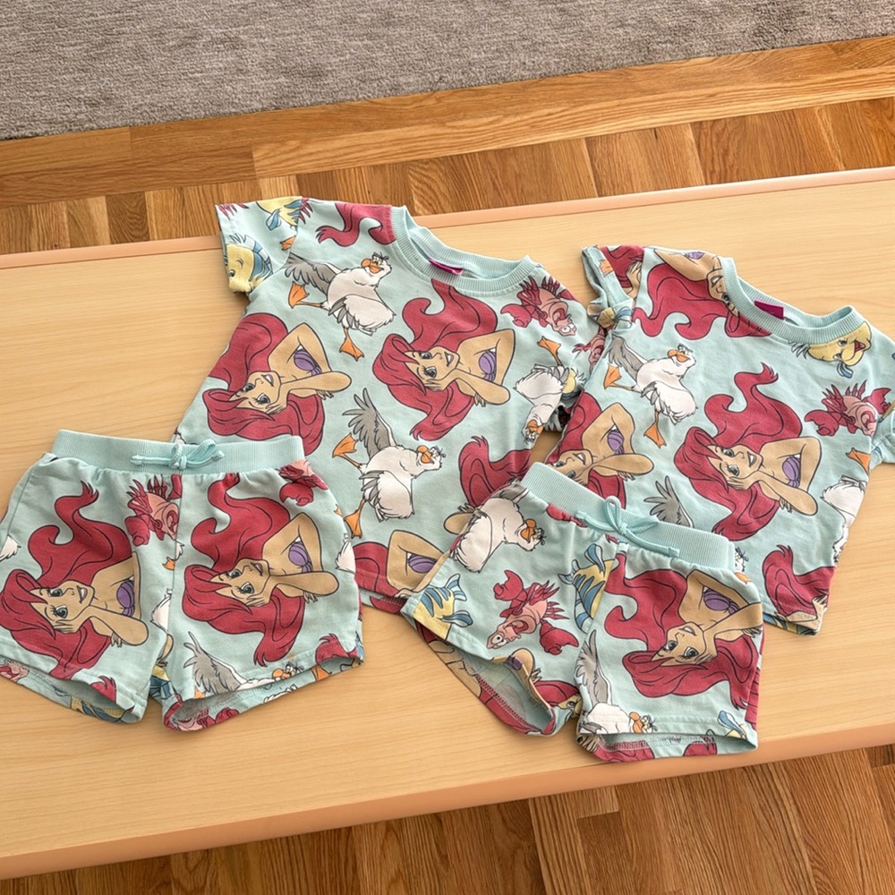 big sis/lil sis comfy ariel set bundle